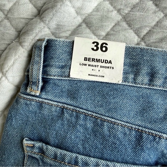 Mango Bermuda Low Waist Shorts. Size 36 - Picture 4 of 5